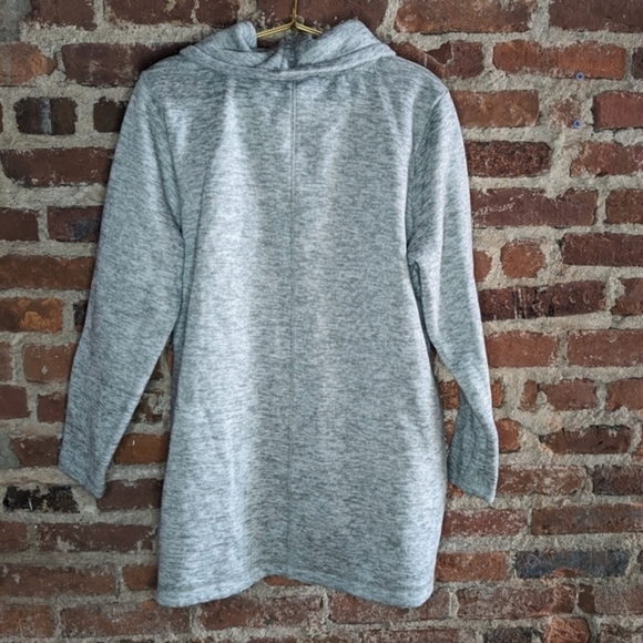 Lands' End XL Heathered Cowl Neck Oeko-Tex Standard 100 Pullover Sweater - Picture 7 of 11